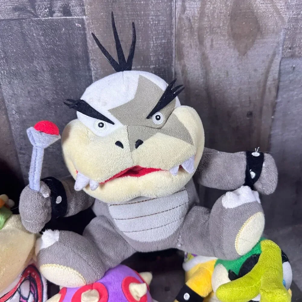Super‎ Mario All Star Collection Koopalings Plush Lot Yoshi